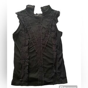 Summer shirt with ruffles, size M